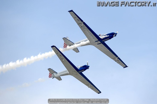 2019-10-12 Linate Airshow 02275 Blue Voltige - Motoalianti Fournier